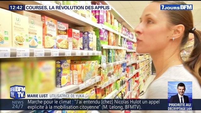 Courses, la révolution des applis