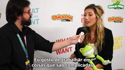 Dichen Lachman na Comic Con Portugal