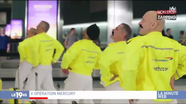 Londres : des bagagistes rendent hommage à Freddie Mercury, la vidéo hilarante