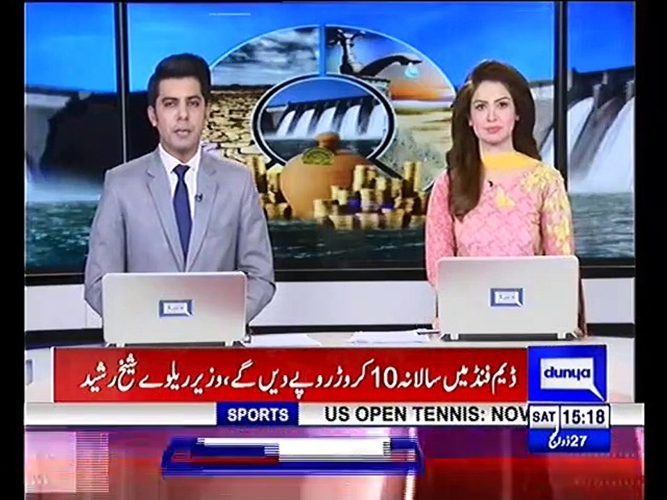 Railways to donate Rs100 crore to dam fund annually - Sheikh Rasheed