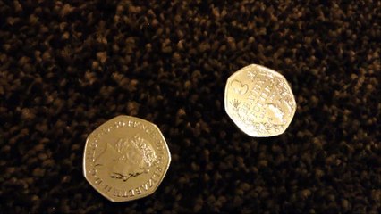 Rare Beatrix Potter 50p Coins