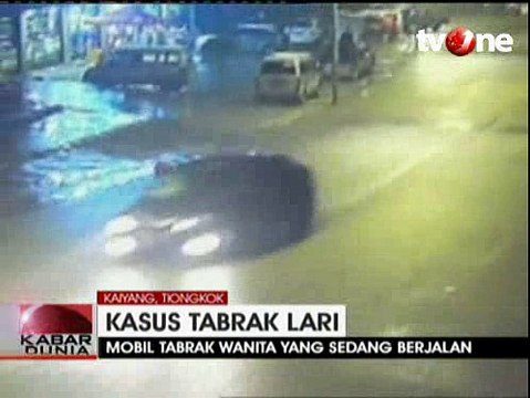Insiden Tabrak Lari di China Terekam CCTV