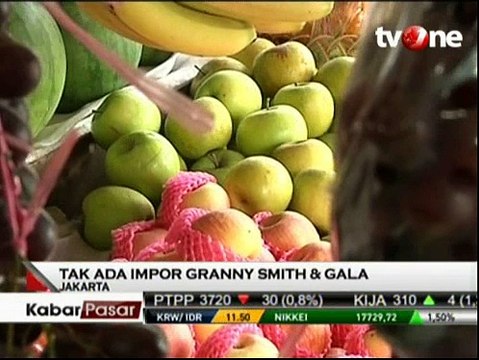 Indonesia Tidak Impor Dua Jenis Apel Berbahaya dari AS