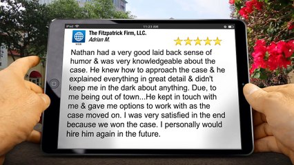 The Fitzpatrick Firm, LLC. Atlanta Excellent Five Star Review by Adrian Murray