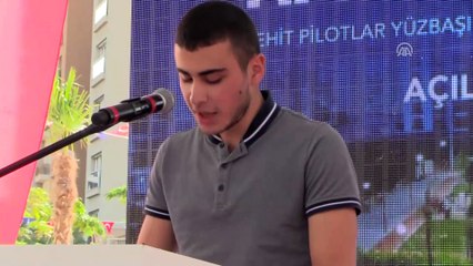 İzmir'de Hava Şehitleri Parkı açıldı