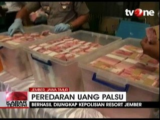 4 Pengedar Uang Palsu Senilai Rp12 Miliar Ditangkap