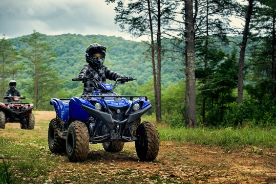 All-New 2019 Yamaha Grizzly 90 Kid's ATV