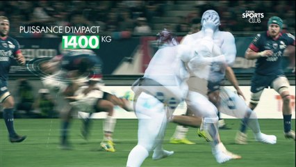Le plaquage de Taufa décortiqué dans le CSC avec l'aide d'Invisible
