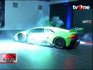 Lamborghini dan Pertamina Luncurkan Huracan GT3