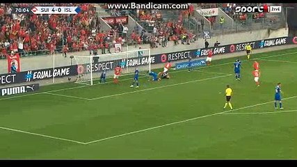 AJETI  GOAL  HD   Switzerland 5 - 0	 Iceland  08-09-2018