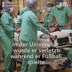 "Wir alle haben die Macht, die Herausforderungen des Alltags zu besiegen".Dies ist das Motto des jungen Mannes der nach dem Unfall, der ihn an den Rollstuhl fe
