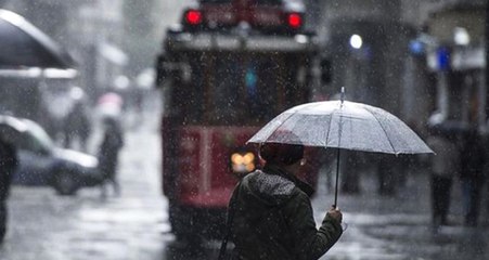Meteorolojiden Pazar Günü İçin Sağanak Yağış Uyarısı