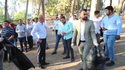 AK Parti'li Gençlerden Temizlik Seferberliği