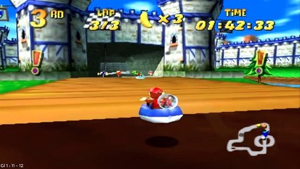 Diddy Kong Racing #48 [Dragon Forest - Trophy Race] Último campeonato
