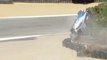 Super Trofeo America 2018 Race1 Laguna Seca Massive Flip Crash