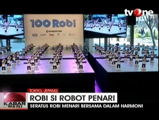 100 Robot Menari Bersama di Tokyo