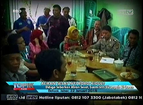 Pasutri Diduga Sebarkan Ajaran Nyi Roro Kidul