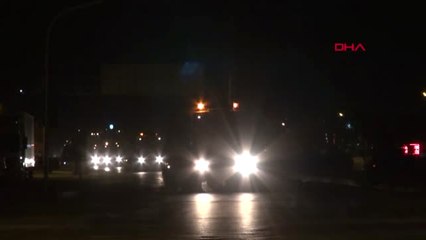 Hatay Sınırına Obüs ve Tank Sevkiyatı