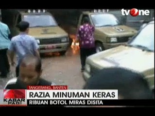 Kena Razia, Pemilik Warung Miras Bakar Mobil Satpol PP