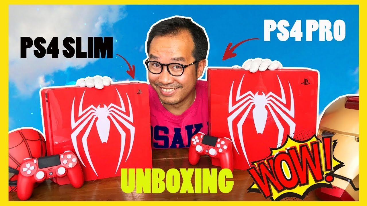 NOUVELLES CONSOLES PS4 SPIDER-MAN: notre UNBOXING Complet !