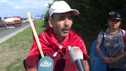 Cezaevindeki çocuklarına af için Ankara’ya yürüyorlar