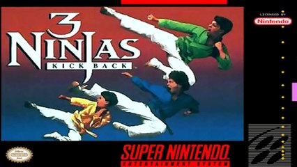 3 Ninjas Kick Back Snes Gameplay