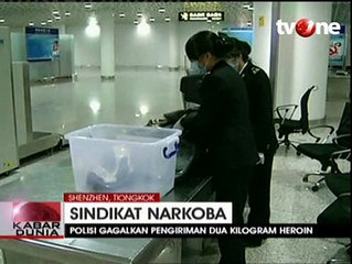 Polisi China Gagalkan Penyelundupan 2 Kg Heroin