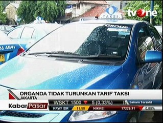 Harga BBM Turun, Organda Tak Turunkan Tarif Taksi
