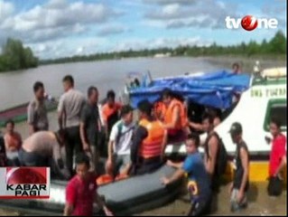 Kapal Penumpang Terbalik, Dua Orang Hilang