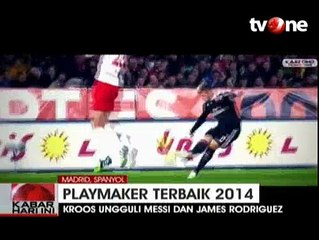 Toni Kroos, Playmaker Terbaik 2014 Versi IFFHS