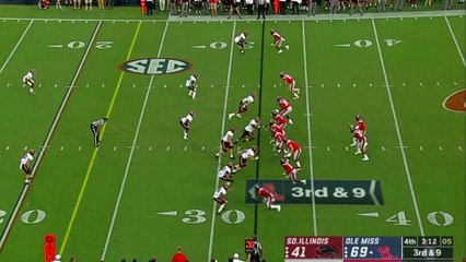Ole Miss WR Alex Weber Makes Spectacular Catch
