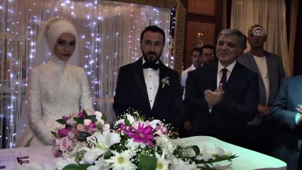 11. Cumhurbaşkanı Gül, nikah şahitliği yaptı - KARS