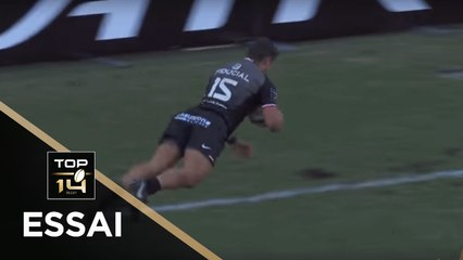 TOP 14 - Essai Eliott ROUDIL 2 (SR) - Toulouse - La Rochelle - J3 - Saison 2018/2019