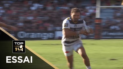 TOP 14 - Essai Eliott ROUDIL 2 (SR) - Toulouse - La Rochelle - J3 - Saison 2018/2019