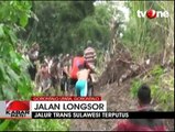 Longsor Akibat Hujan Deras, Jalur Trans Sulawesi Terputus