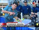 TNI AL Siapkan Alat Hidrolik Untuk Evakuasi Badan Pesawat AirAsia
