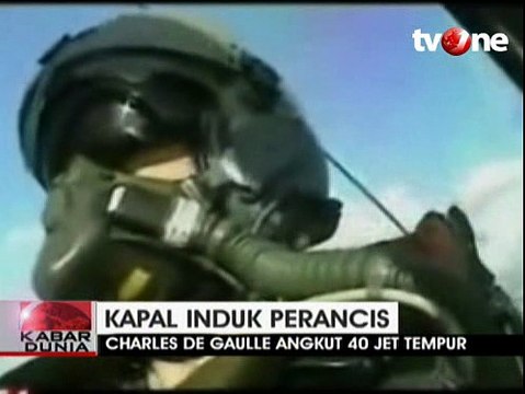 Gempur ISIS, Prancis Kerahkan Kapal Induk Charles de Gaulle