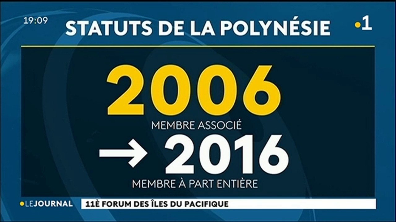 11eme forum des îles du pacifique