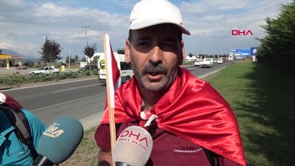 Bolu Cezaevindeki Çocukları İçin Ankara'ya Yürüyorlar