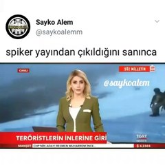 Spiker Yayından Çıkıldığını Sanınca