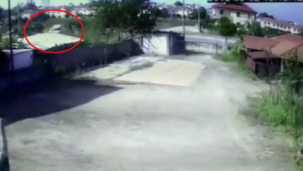 Katliam Gibi Kaza Güvenlik Kamerada