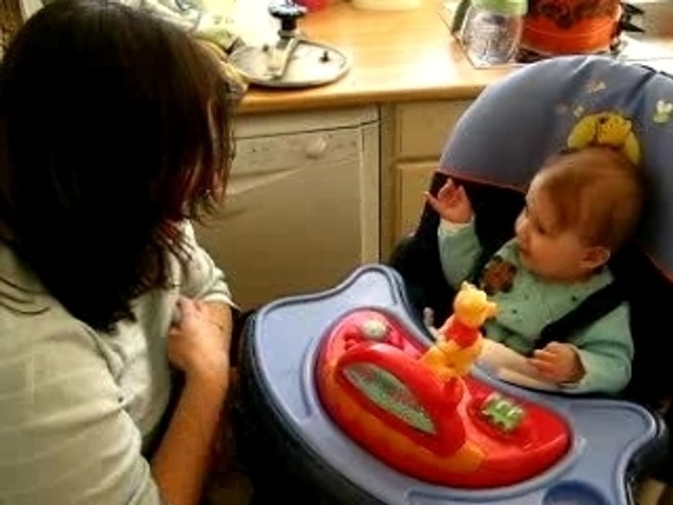 je rigole avec Maman