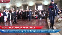 Kılıçdaroğlu CHP’nin 95’inci kuruluş yılında Anıtkabir’i ziyaret etti