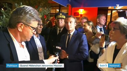 Politique : quand Jean-Luc Mélenchon rencontre Emmanuel Macron