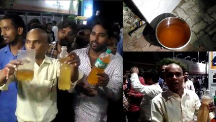 यूपी: पेट्रोल पंप ने पानी मिलाकर बेचा पेट्रोल, पता चला तो लोगों ने किया हंगामा