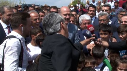 İçişleri Bakanı Soylu: '  Saldırılarla başlayacak bir göç dalgasının sorumluluğu bize ait değildir'