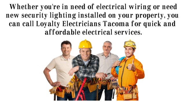 Electrician Tacoma WA - Best Local Expert