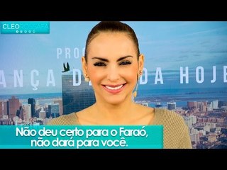 Não deu certo para o Faraó, não dará para você - Bispa Cléo