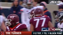 Virginia Tech WR Tre Turner: Big Play Maker Against Virginia