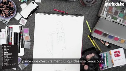 Loïc Prigent nous parle Dior, Saint Laurent, Lagerfeld et dessin de mode